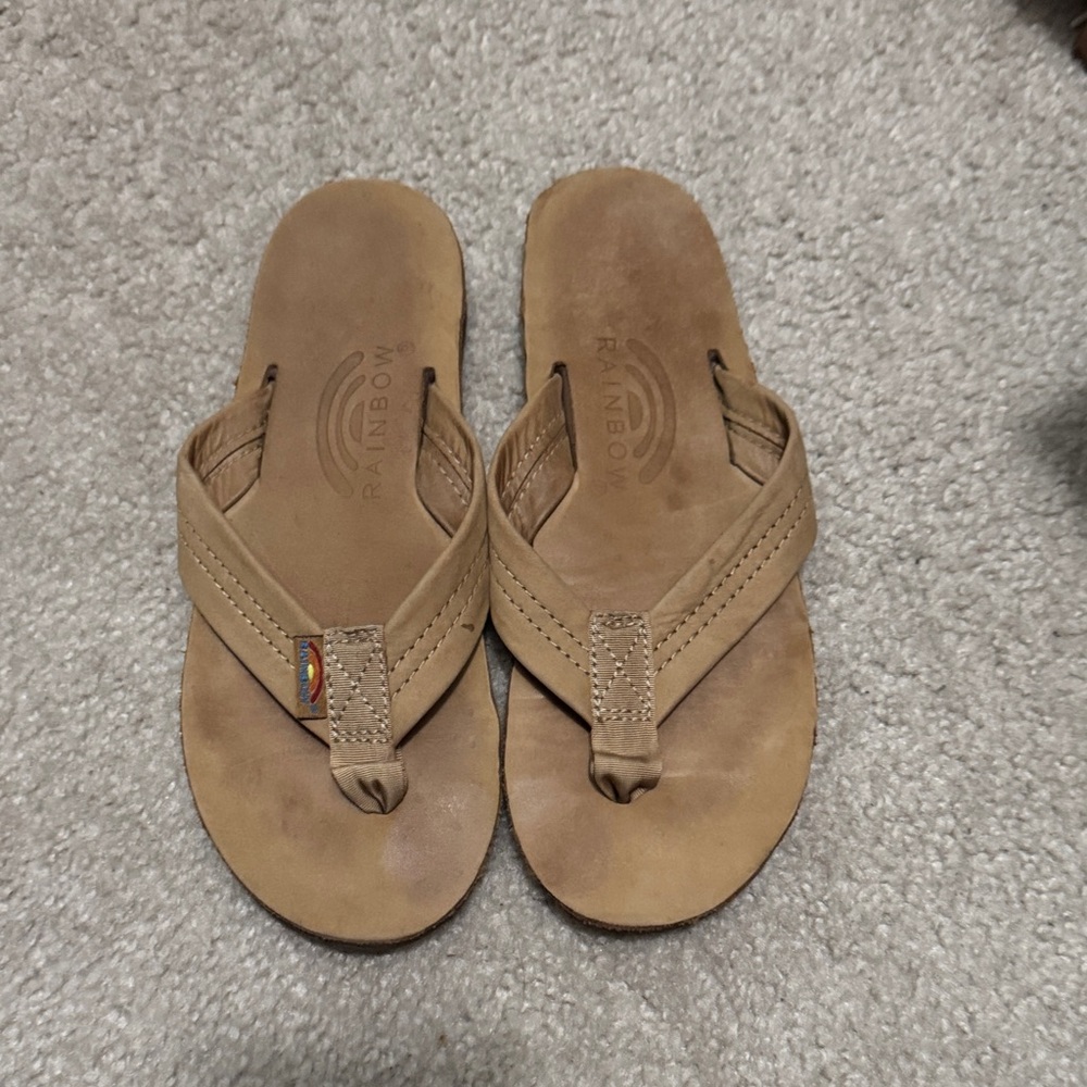 Rainbow The Original Leather Flip Flops